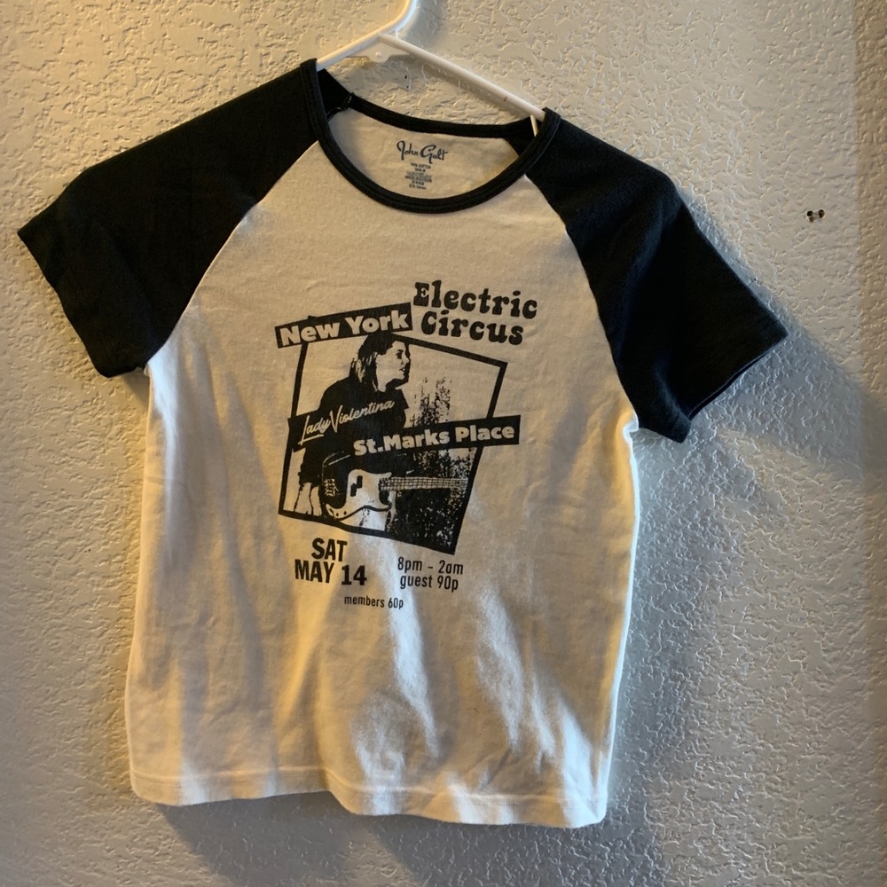 Brandy Melville electric circus shirt